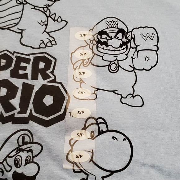 Super Mario & Characters Youth T-Shirt - Picture 4 of 6